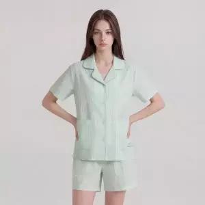 [오르시떼](마산점)여성 H034 멘텔레르 반소매 파자마 세트