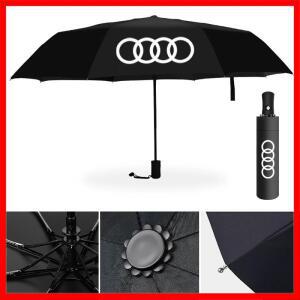 아우디 A3 A4 A5 A6 A7 A8 S4 S6 4B0601170A 자동차 액세서리용 접이식 바람막이 차양 우산 로고)