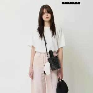 시슬리 [아울렛] 비오넷 글리머 백 프린트 티셔츠 SATS42531