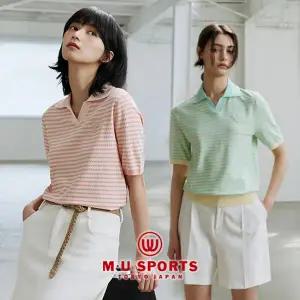 [MU SPORTS] 엠유 멜로우 팝 와플 니트 1종