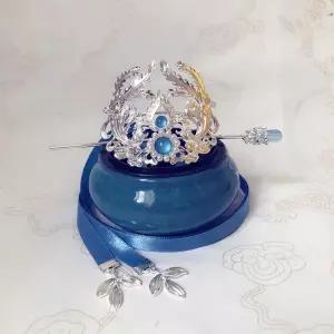 한복 머리핀 봉황 헤어핀 왕비 첩지 떨잠 비녀 전통 뒤꽂이 장식용 액세서리