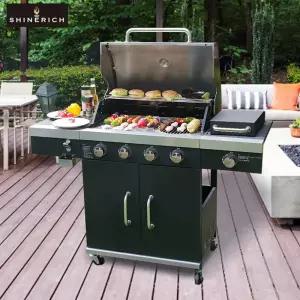 가스그릴 바비큐 야외 BBQ 화로대 캠핑 그릴 쿠킹 스토브 버너 숯불