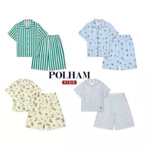 [폴햄키즈](의정부점)26년 여름 공용 디즈니 레이온 4부 파자마 세트 PKG2UI3210