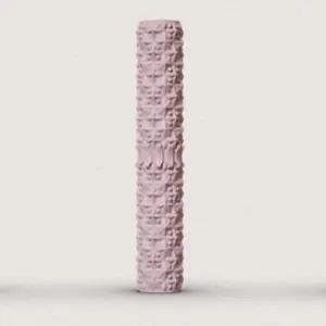 멜킨 마사지 폼롤러 돌기 요가 필라테스 핑크 79cm BNS