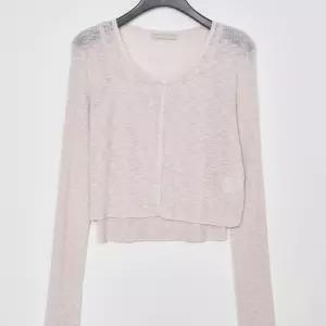 [더나무그림] 여성 펄 골지 라운드넥 니트 가디건 나시 세트 NCP1CD011 펄R1CD(나시SET)