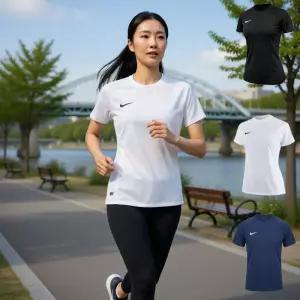 나이키 우먼스 드라이 파크 스포츠 핏 반팔티셔츠