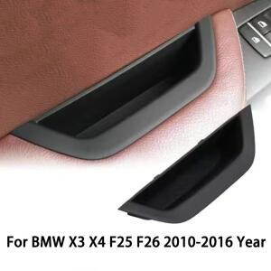 BMW X3 X4 F25 F26 2010-2016 51417250307용 LHD RHD 내부 운전석 도어 손잡이 팔걸이 패널 커버 수납함