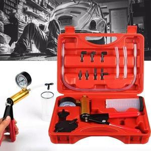 자동차 도구휴대용 핸드 진공 펌프 키트진공 권총 테스터자동차 브레이크 배기 펌프진공 압력 게이지자동