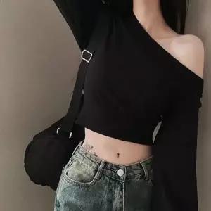 HL] 티셔츠 크롭티 긴팔티 원숄더 반팔티 커플티 여성