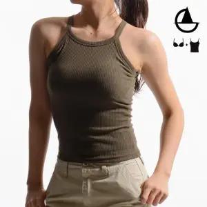 [그리니치]텐셩좋은 린넨 홀터넥 캡나시 브라탑나시 요가복 zy51