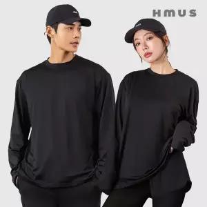 [에이치머스] 남여공용 래쉬가드 상의 루즈핏 무지 긴팔