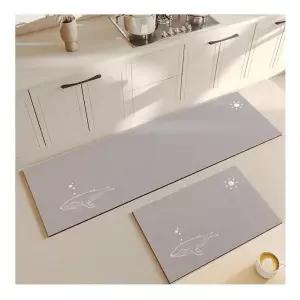 주방매트 1+1 세트 키친 캐릭 매트 싱크대 발매트 베란다 화장실매트