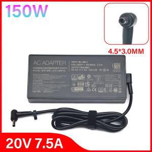 A18-150P1A ADP200075M 노트북 충전기 20V 7.5A 150W 4.5x3.0mm AC 어댑터 전원 공급 장치Asus X571 VX60G
