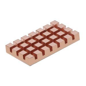 1.5/2/3/4mm 순수 구리 방열판 쿨러 컴퓨터 노트북 M.2 NGFF 2242 PCI-E NVME SSD 용 전도성