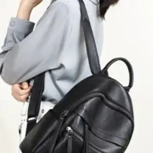 소가죽 백팩 여성용 대학생 책가방 데일리 직장인