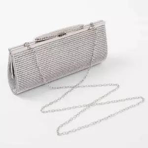 여성클러치 여성클러치가방 클러치 백 실버