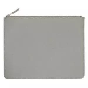 중형 파우치 태블릿 수납 클러치 그레이 슬림 가방 케이스