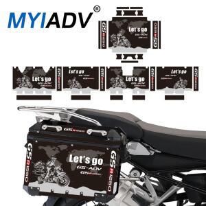 BMW 호환 R1200GS 어드벤처 패니어 스티커, 알루미늄 박스 상단 케이스 장식 데칼, R 1200 GS LC ADV 2014-