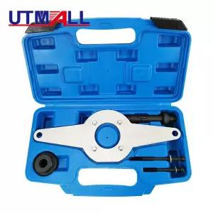 호환  T10531 엔진 진동 댐퍼 홀더 도구 크랭크샤프트 풀리 제거 쇼크 업소버 아우디 폭스바겐 스코다 1.8L