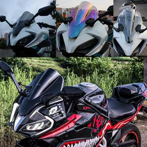 CFMOTO 250SR SR 2023 윈드 스크린 디플렉터 앞 유리 연기 이리듐