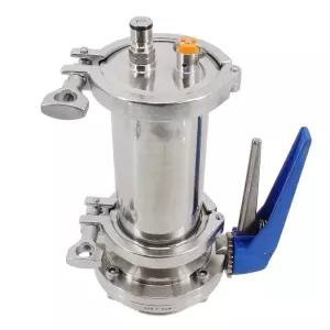 압력 하에서 발효되는 무산소 트라이 클램프 건식 호퍼 3인치 TC 홈브루 발효기 부품