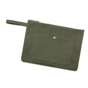 클러치 라지 카키 여행 데일리백 파우치