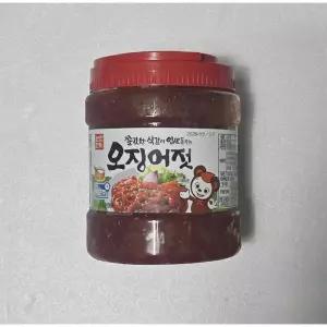 반찬단지 오징어젓 2kg 중국산 오징어젓갈