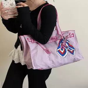 라쿠제트 라쿠제토 백 나일론 토트백 캐주얼