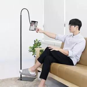 [골드스마일]집콕필수 침대쇼파 독립형스탠드 휴대폰 태블릿거치대