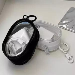 [골드스마일]PVC 투명 포켓 파우치 미니 악세사리 파우치