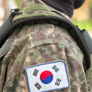 군인 군대 군용 4줄 훈련소 천리 행군 하늘어깨보호대 어깨패드