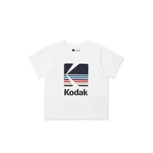 [백화점상품] 코닥 키즈 레인보우 소로나 반팔 티셔츠 WHITE 키즈인생샷 사진잘나오는아이옷