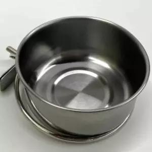 모이통 스텐 걸이형 대 새밥그릇 앵무새 새물통 용품 새모이통 새장