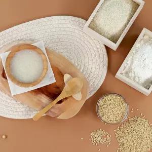 퓨어잇 오가닉 보들쌀가루 현미 초기 중기 이유식 베이스 죽 쌀미음 세척유기농 가공식품 아이 아기 유아