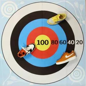 신발 던지기 양궁 과녁 과녁판 [대형 실내 단체 MT 레크레이션 게임 컬링 운동회 종목 체육대회 용품]