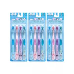 릴팡 산리오 더블 논슬립 컬러 어린이 칫솔 4P x 3개