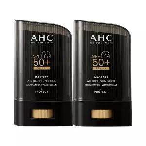 AHC 마스터즈 선스틱 아쿠아리치 썬스틱 22g 2개