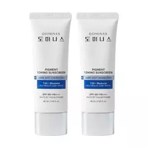 [26년 최신] 도미나스 토닝 선스크린 선크림 40ml 2개