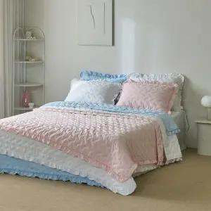 [애끌리아] 투데이 DI 워싱 프릴 스프레드 1장 퀸)