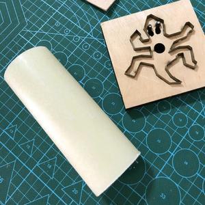 해머링 가죽 절단용 나일론 스틱 다이 수공 템플릿 DIY 펀치 나무 펀칭 로드