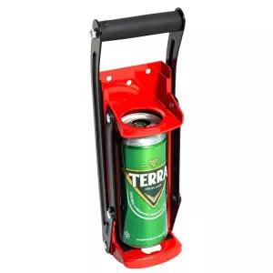 분리수거함 캔압축기 맥주캔 페트병 압착기 재활용분리수거 500ml