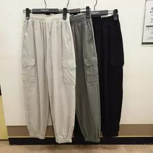 [행텐주니어]25년 여름 이월/우븐셋업 카고 밴딩 조거 팬츠/ 시원한 원단