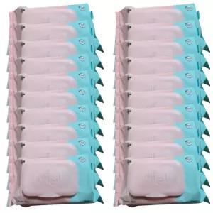 미엘 클래식 물티슈 100매 캡형 20팩 고평량