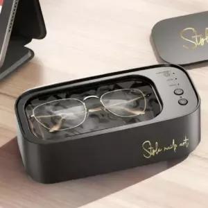 휴대용 초음파 안경 세척기 보석 청소기 가정용 눈 상자 틀니