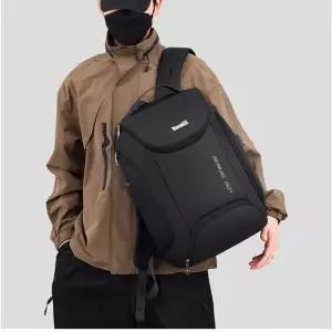 남성 옥스퍼드 사방 포켓 백팩