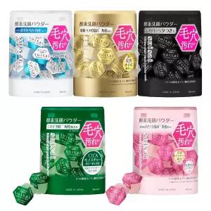 가네보 약산성케어 효소 suisai 가루 클리어 수이사이 뷰티 클렌징 세안제 5종 일본 파우더 워시 32개입