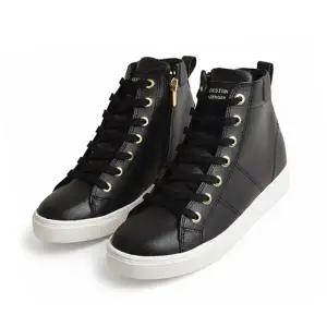 여자 스니커즈 검정 하이탑 학생운동화 교복 패션 화