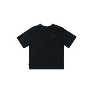 디스커버리 공용 경량 고프코어 우븐 반팔티셔츠 DXTR76043-BKS