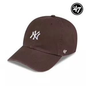 [47brand]47 브랜드 뉴욕양키스 MLB 엠엘비 볼캡 야구 모자 B-BSRNR17GWS-BW
