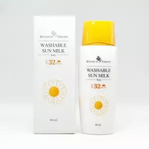 보타니컬테라피 베이비 워셔블 선밀크 80ml (SPF32) (리뉴얼) 2개